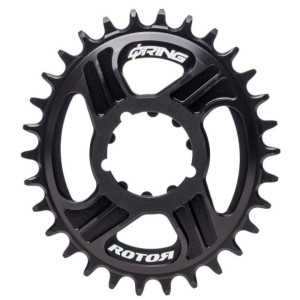Rotor Q-Rings Oval MTB Chainring - Direct Mount - SRAM GXP Boost - 3-mm Offset