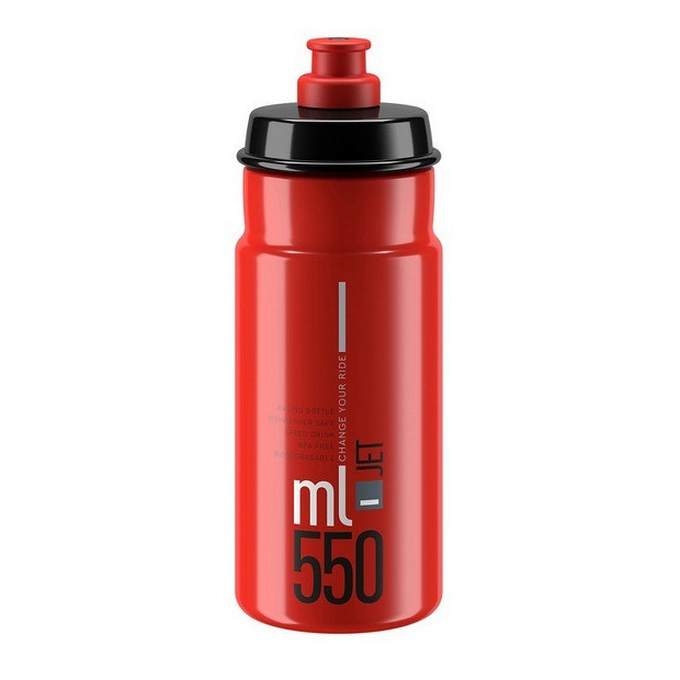 Elite Jet Biodegradable Bottle 550ml Red