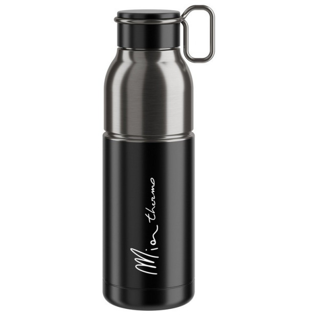 Elite Mia Thermo Stainless Steel Thermal Bottle 550ml Black/Silver