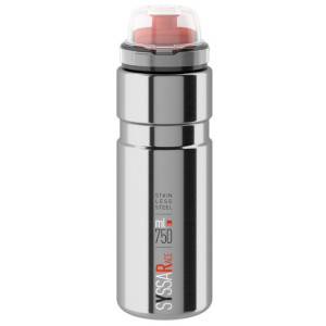 Elite Syssa Race Gravel/MTB Stainless Steel Bottle 750ml Silver