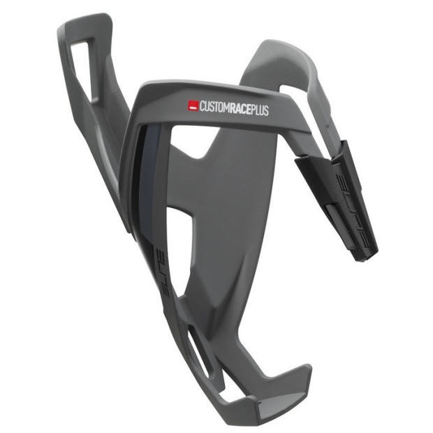 Elite Custom Race Plus Bottle Cage Matt Grey Soft Touch