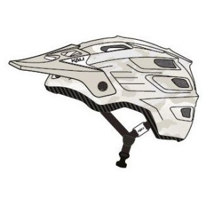 Kali Maya 3.0 Enduro Helmet Light Grey Camo