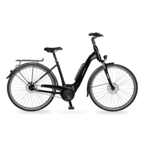 Vélo de ville homme 28'' Urban-Bike UBN77 noir cadre aluminium TC