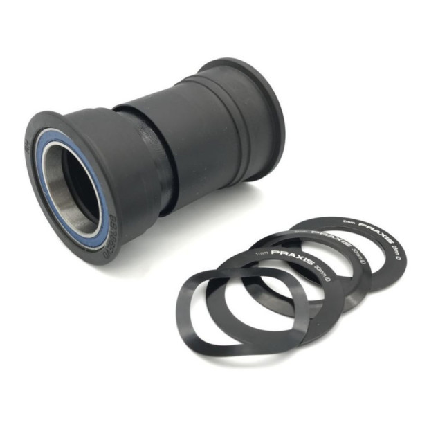 Praxis BB386 EVO Bottom Bracket Steel Bearings