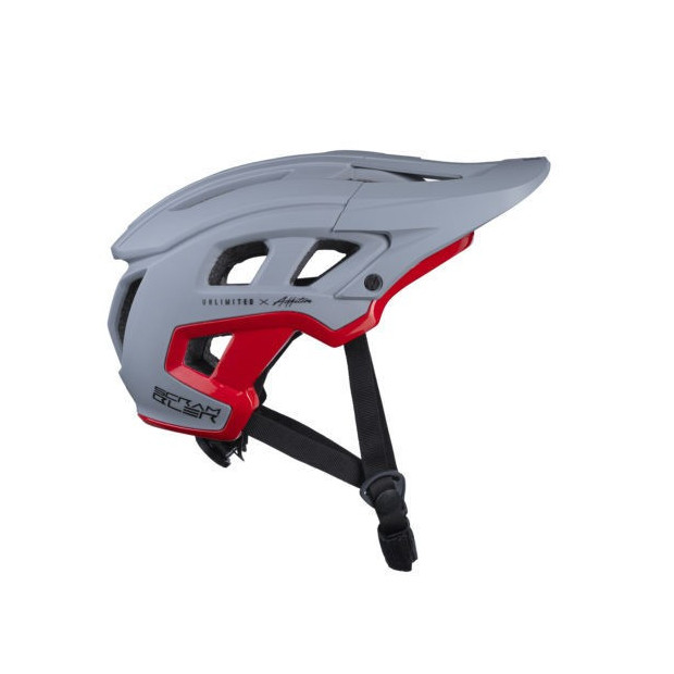 Kenny Scrambler Enduro/Cross-Country Helmet Grey/Red