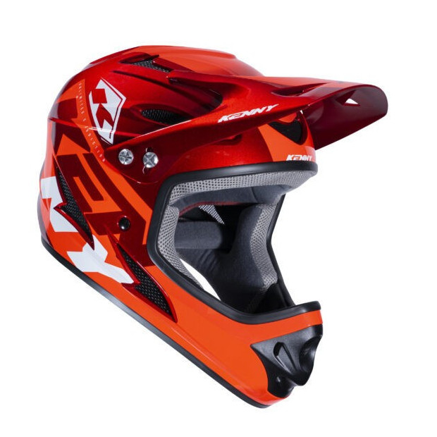 Kenny Downhill Graphic Full-Face Helmet Red