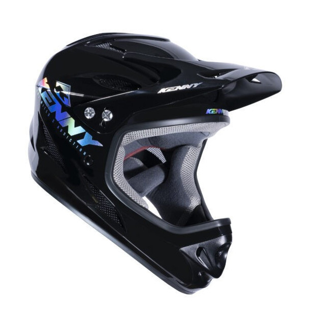 Kenny Downhill Graphic Full-Face Helmet Holographic Black