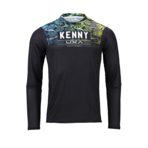 Kenny Charger Long Sleeves Enduro Jersey Floral Black
