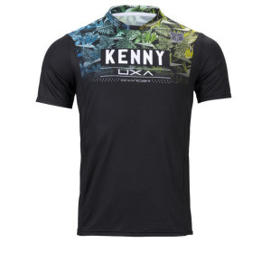 Kenny Charger Short Sleeves Enduro Jersey Floral Black