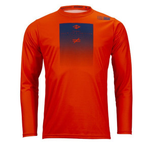 Kenny Factory Long Sleeves Enduro/Freeride Jersey Orange/Navy