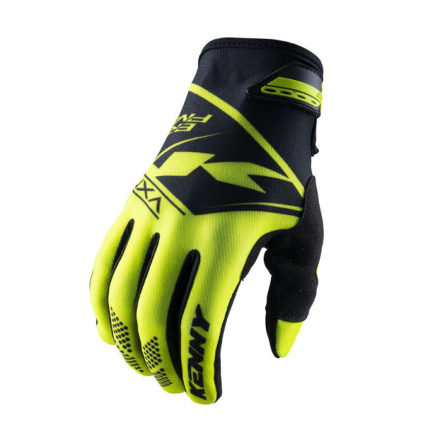 Kenny Brave MTB Gloves Neon Yellow/Black 2023