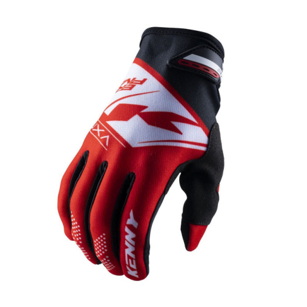 Kenny Brave Kid MTB Gloves Red