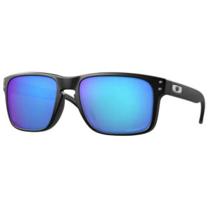 Oakley Holbrook Glasses Matte Black - Prizm Sapphire Polarized Lens