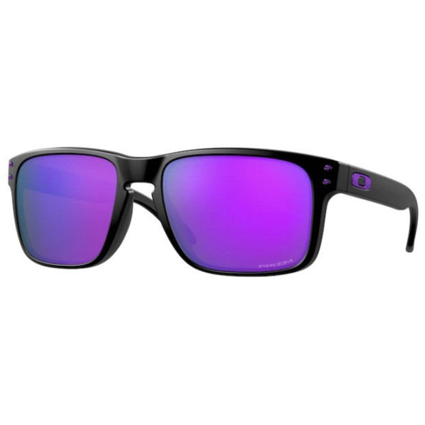 Oakley Holbrook Glasses Matte Black - Prizm Violet Lens