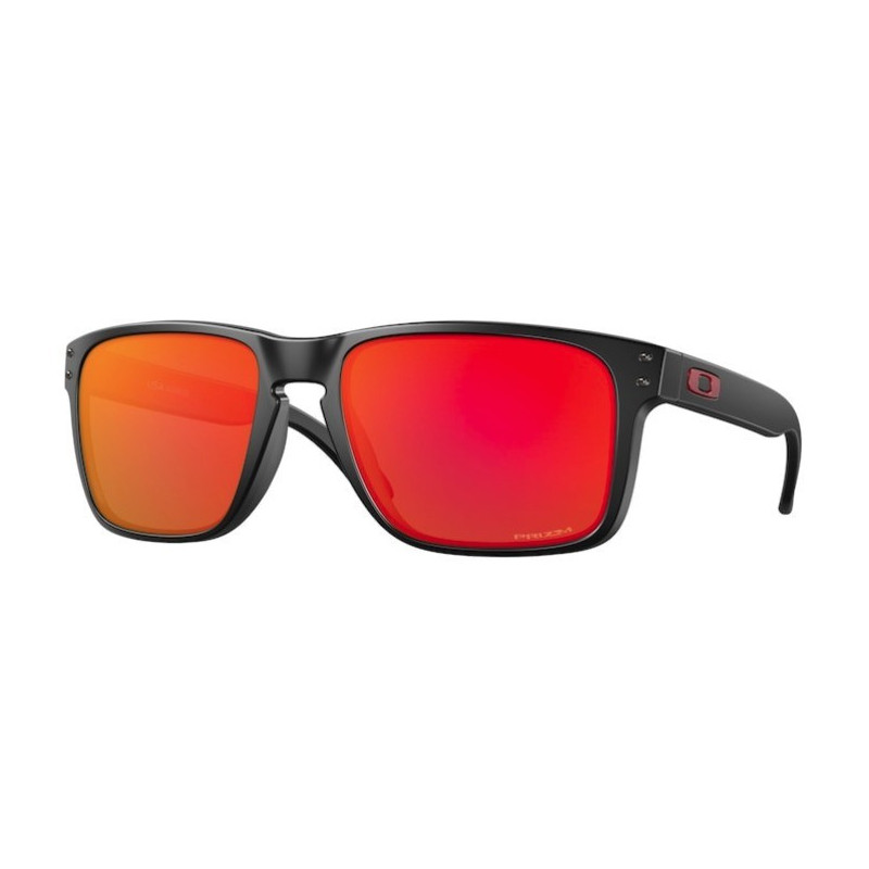 Oakley Holbrook XL Glasses Matt Black Prizm Ruby Lens