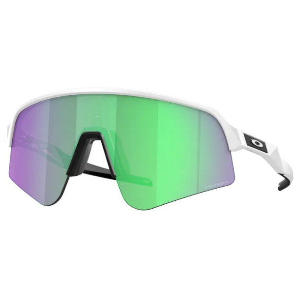 Oakley Sutro Lite Sweep Glasses Matte White - Prizm Road Jade Lens