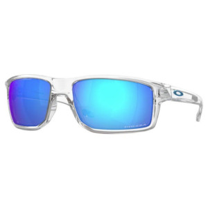 Oakley Gibston Glasses Polished Clear - Prizm Sapphire Lens