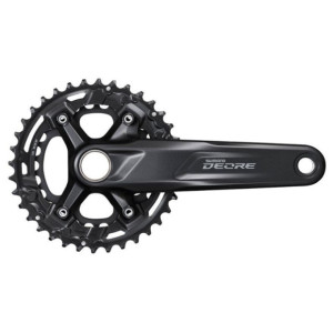 Shimano Deore FC-M4100-2 Crankset - 26/36 Teeth