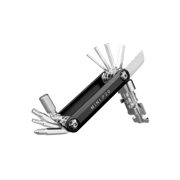 Topeak Mini P20 Multifunction Tool - Black 