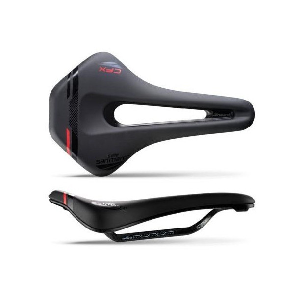 San Marco GND Open-Fit Carbon FX Saddle - Black -Large