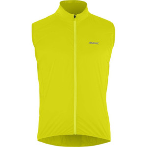 Mavic Sirocco Windproof Sleeveless Vest Yellow