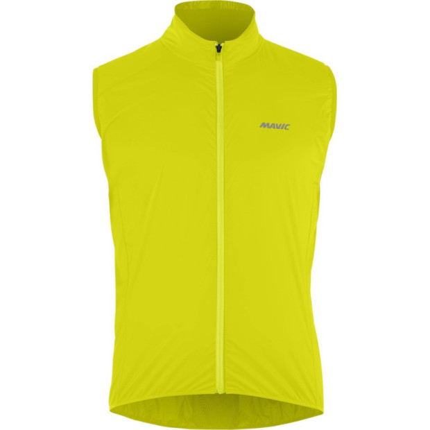 Mavic Sirocco Windproof Sleeveless Vest Yellow