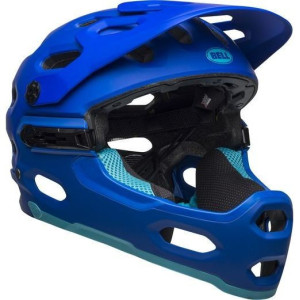 Bell Super 3R MIPS Helmet Matte Blue/Bright Blue