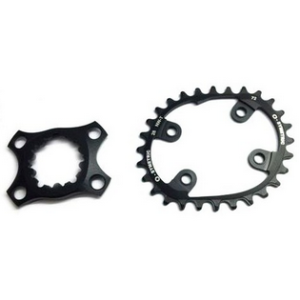 O.Symetric SRAM XX1 Chainring and Spider Kit 72mm 28 Teeth