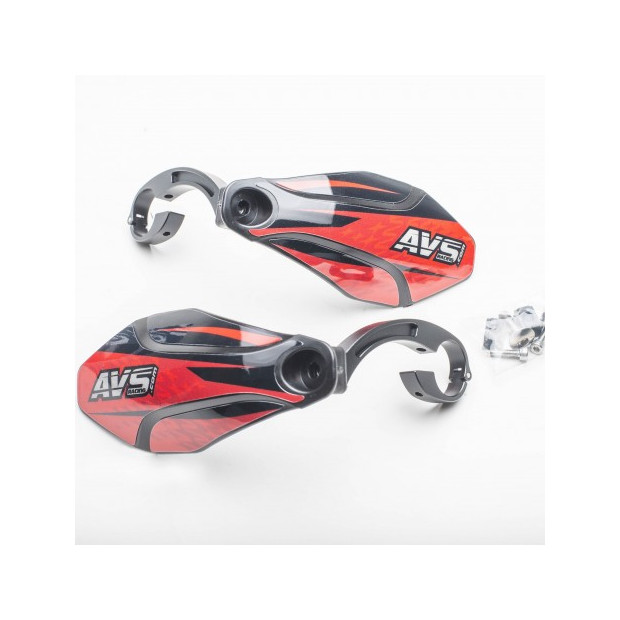 AVS Racing Hand Guard - DECO KIT (aluminium bracket with hinge)