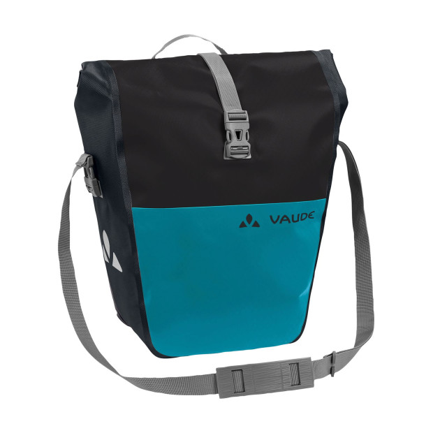 Pair of Vaude Aqua Back Color Travel Bags - Vol. 48 l - Black-Blue