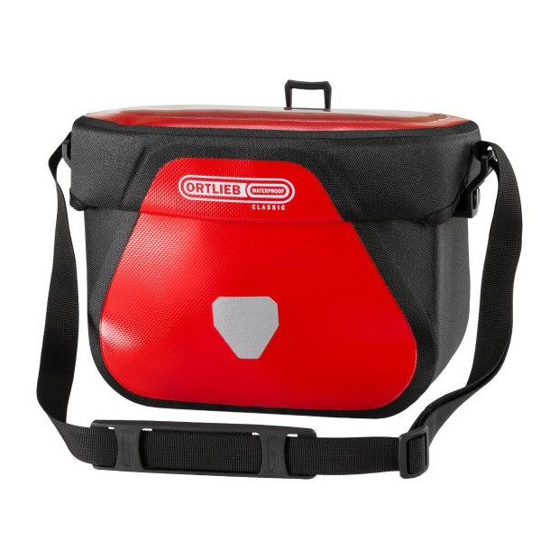 Ortlieb Ultimate Six Classic Handlebar Bag 6,5L Red/Black