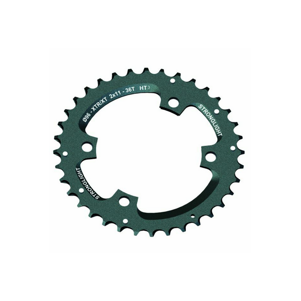 Stronglight MTB Chainring Interior XTR FC 96 mm 2x11 S - HT3 (grey)