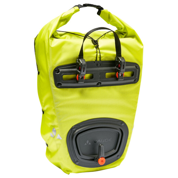 Pair of Vaude Aqua Back Light Travel Panniers 38L Bright Green