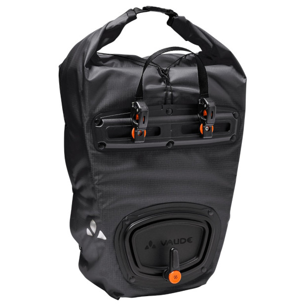 Pair of Vaude Aqua Back Light Travel Panniers 38L Black Uni