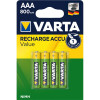 Varta AAA HR03 Rechargeable Batteries x4