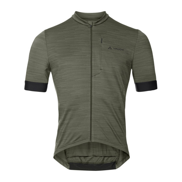 Vaude Kuro FZ Gravel Jersey Khaki