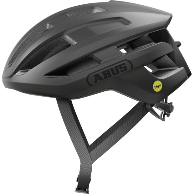 Abus PowerDome MIPS Road/Gravel Helmet Velvet Black