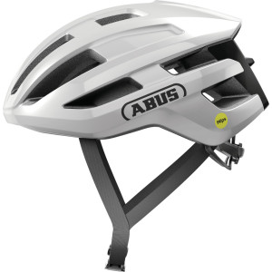 Abus PowerDome MIPS Road/Gravel Helmet Shniny White