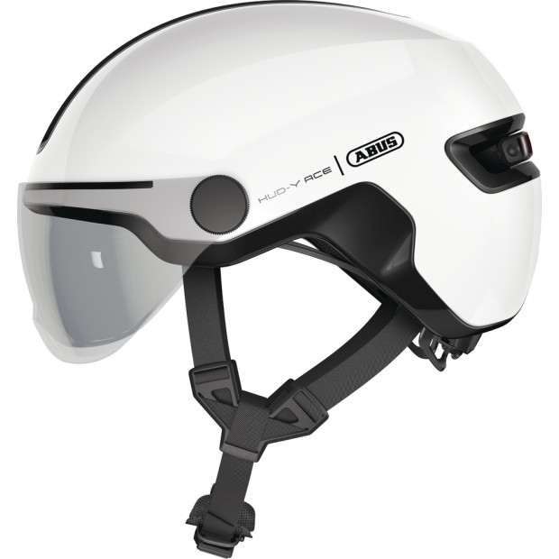 Abus Hud-Y ACE City Helmet Shiny White