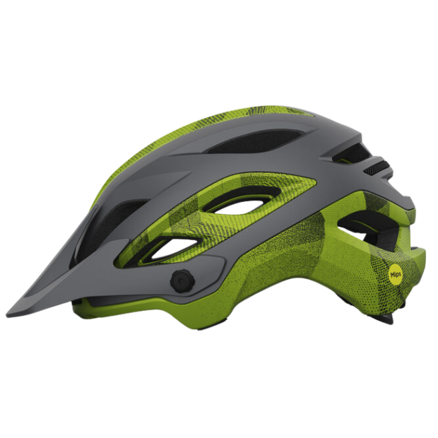 Giro Merit Spherical MTB Helmet Metallic Black/Lime