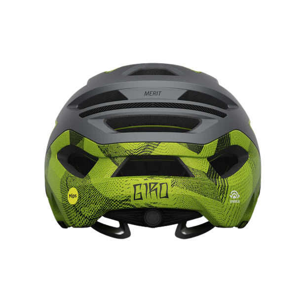 Giro Merit Spherical MTB Helmet Metallic Black/Lime