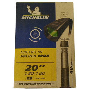 Michelin Protek Max Inner Tube 20x1.75/1.90" (37/47-406)