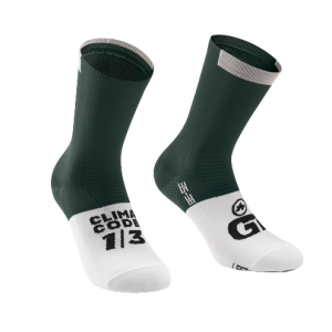 Assos GT C2 Summer Socks 16cm Grenade Green