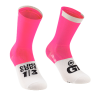 Assos GT C2 Summer Socks 16cm Fluo Pink