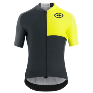 Assos Mille GT C2 EVO Stahlstern Road Jersey Black/Yellow