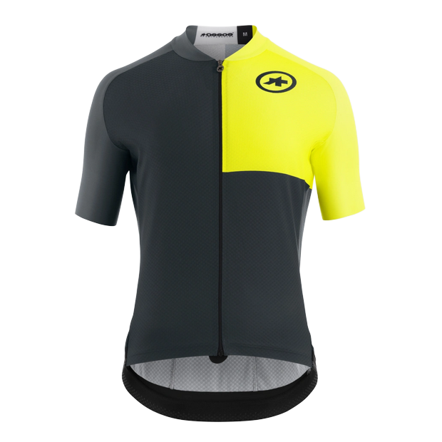 Assos Mille GT C2 EVO Stahlstern Road Jersey Black/Yellow