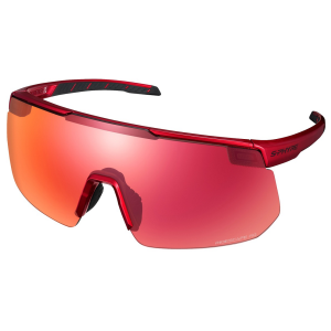 Shimano S-Phyre 2 Glasses Metallic Red Road Lenses