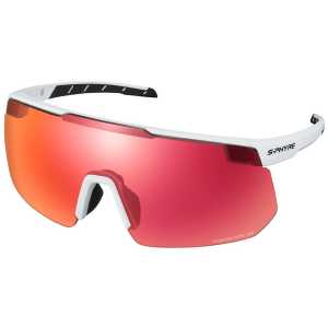 Shimano S-Phyre 2 Glasses Metallic White Road Lenses