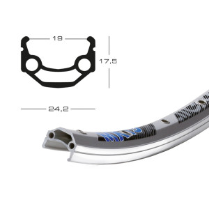 Exal MX 19 Rim 28" 32 Holes