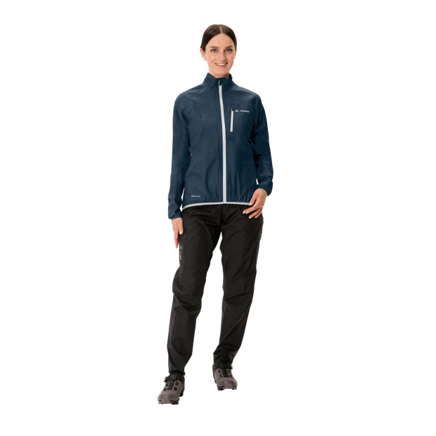 Vaude Women's Drop Jacket III 04964 Rainjacket - Dark Sea